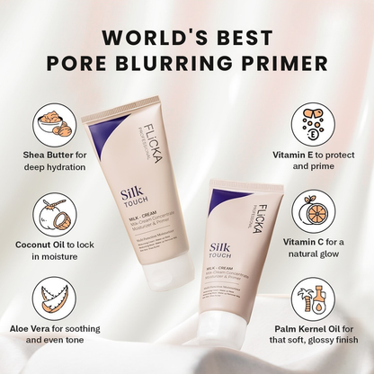 (BUY ONE GET ONE FREE) Flicka Silk Touch Milk Cream