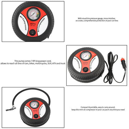 Mini Portable Car Air Compressor